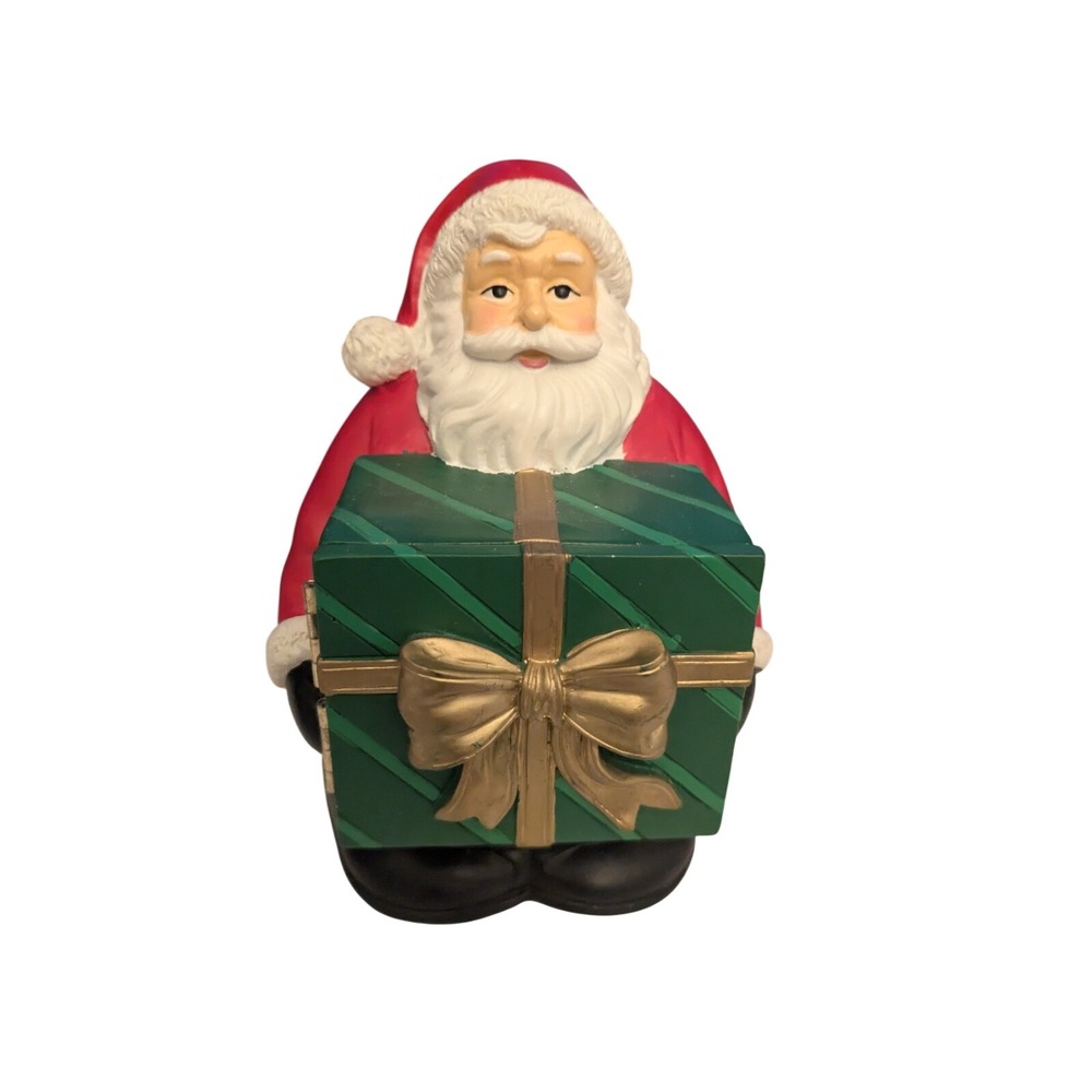 Mr Christmas Santa Peek- A-Boo Musical Santa Plays 25 Carols Works Video